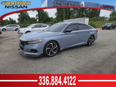 2021 Honda Accord Sedan Sport