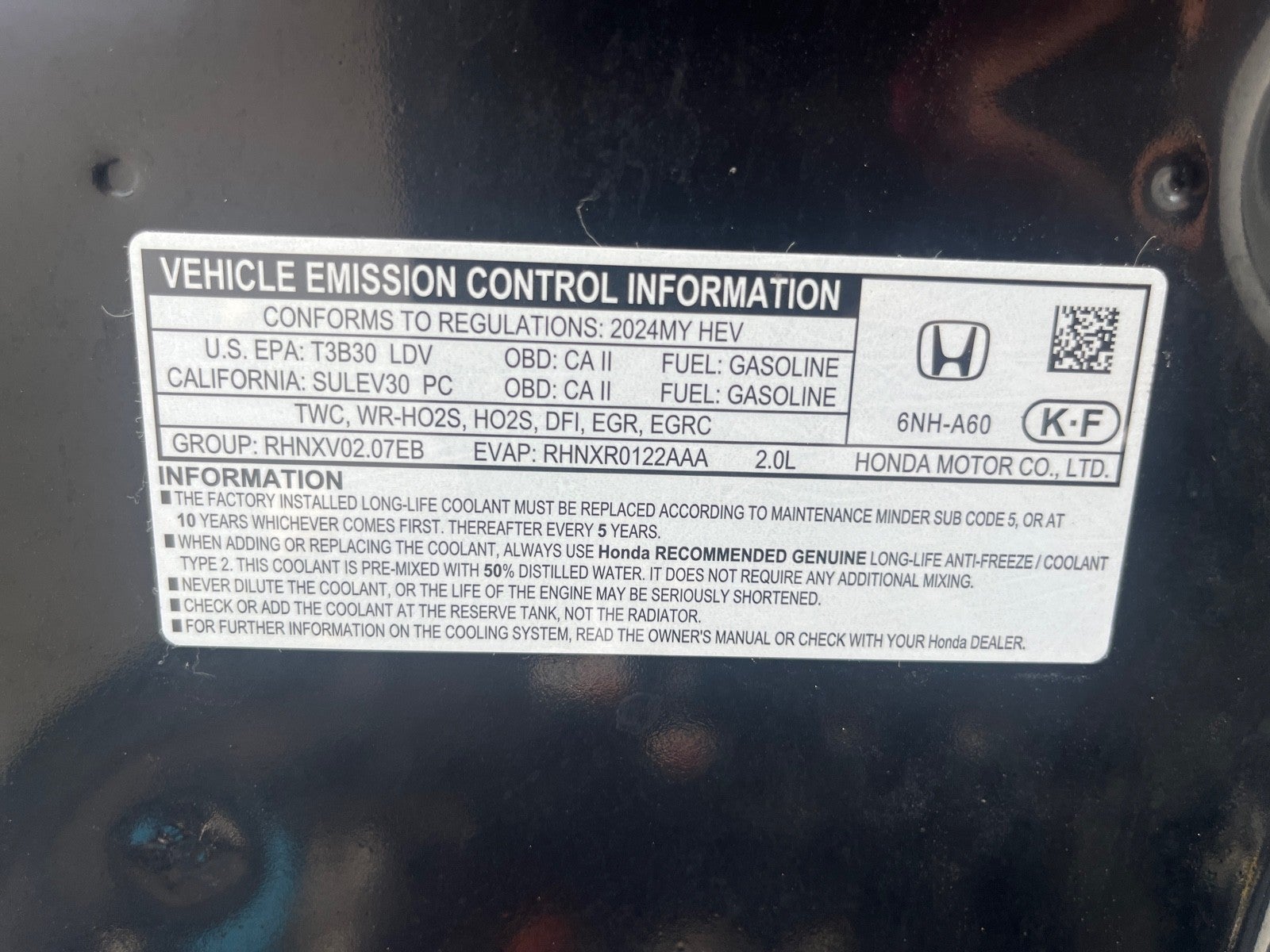 2024 Honda Accord Hybrid Sport