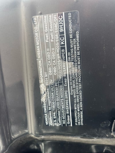 2024 Nissan Altima 2.5 SR
