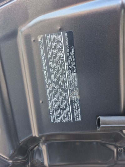 2026 Nissan Altima SR