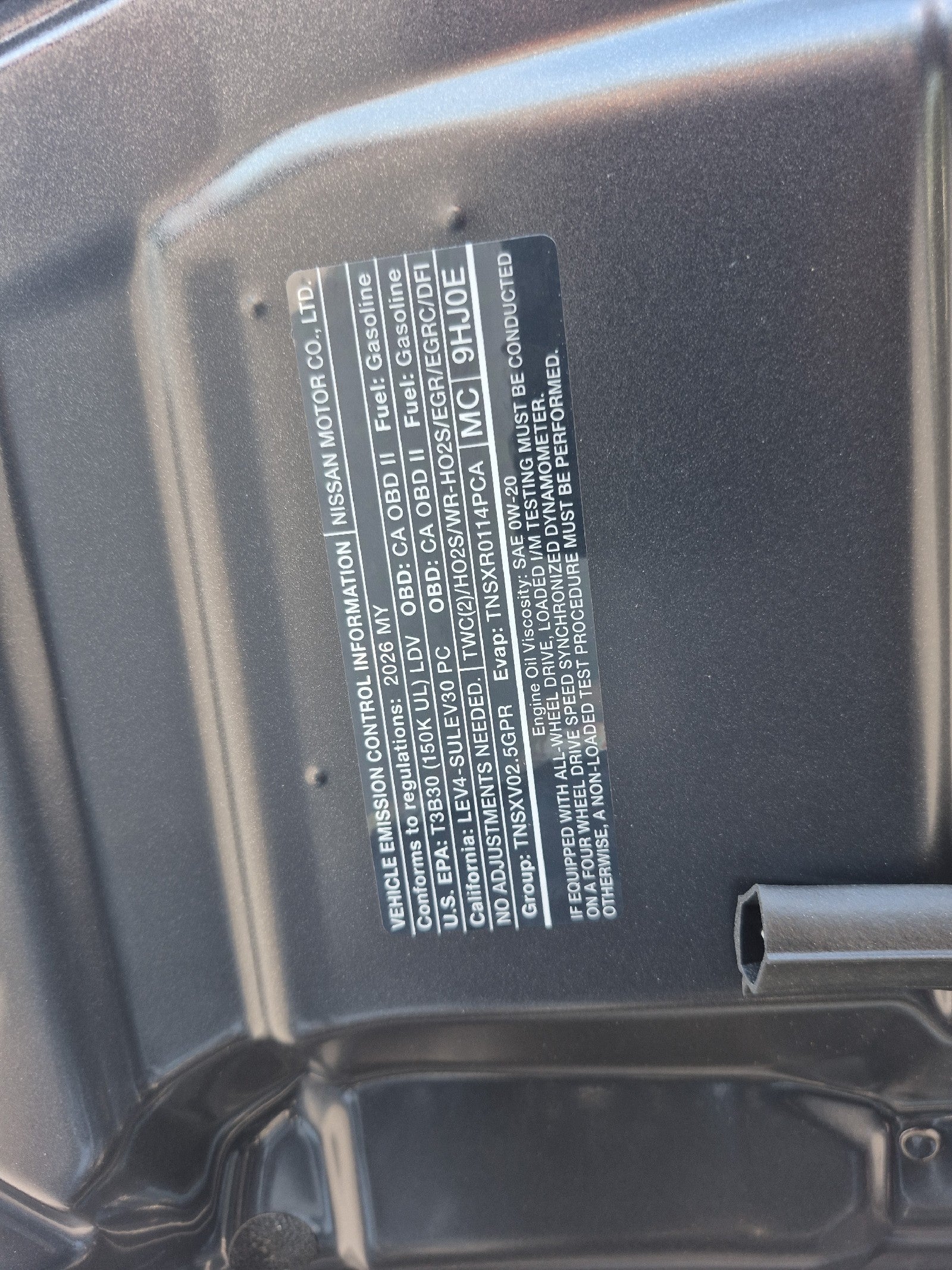 2026 Nissan Altima SR