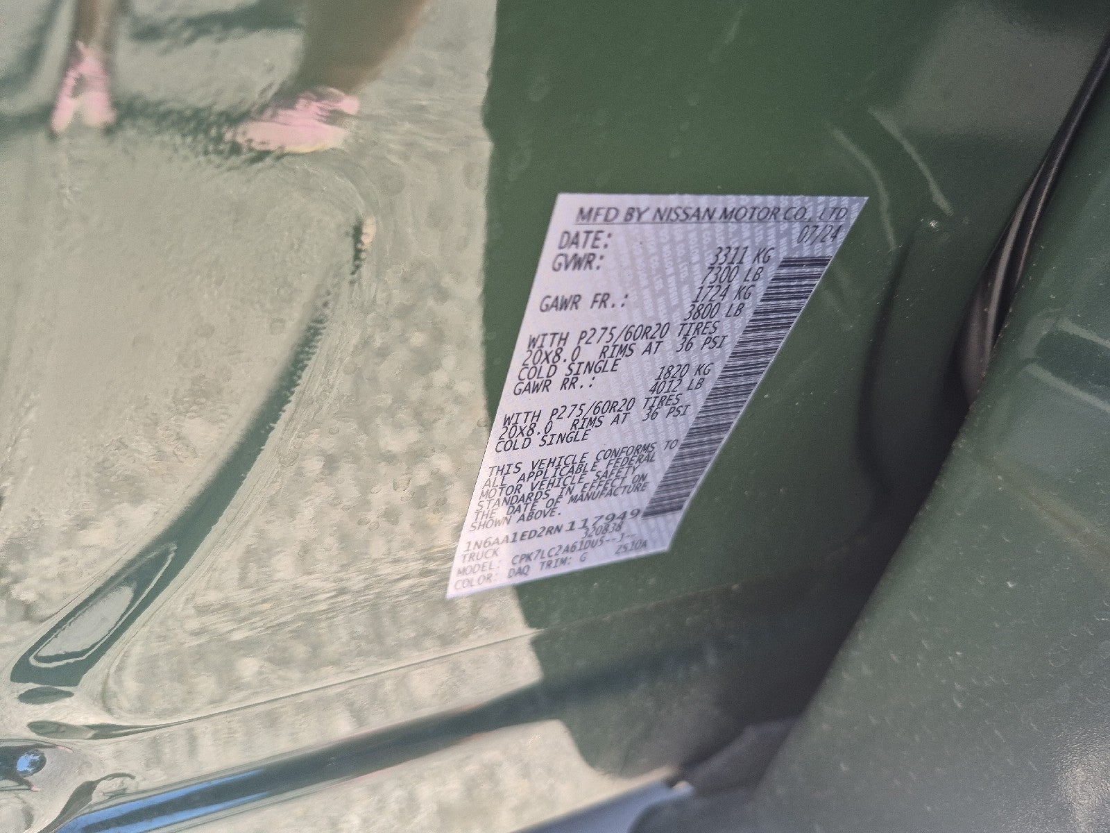 2024 Nissan Titan Crew Cab SV