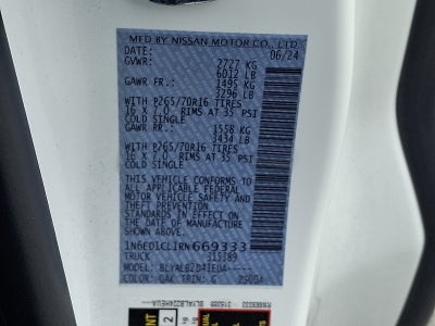 2024 Nissan Frontier King Cab® SV