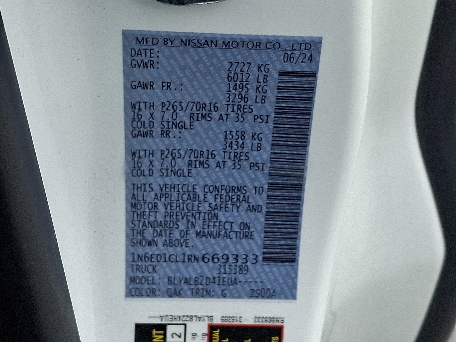 2024 Nissan Frontier King Cab® SV