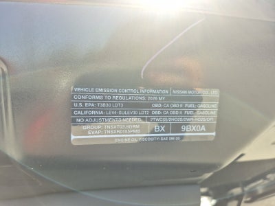 2026 Nissan Frontier Crew Cab SV