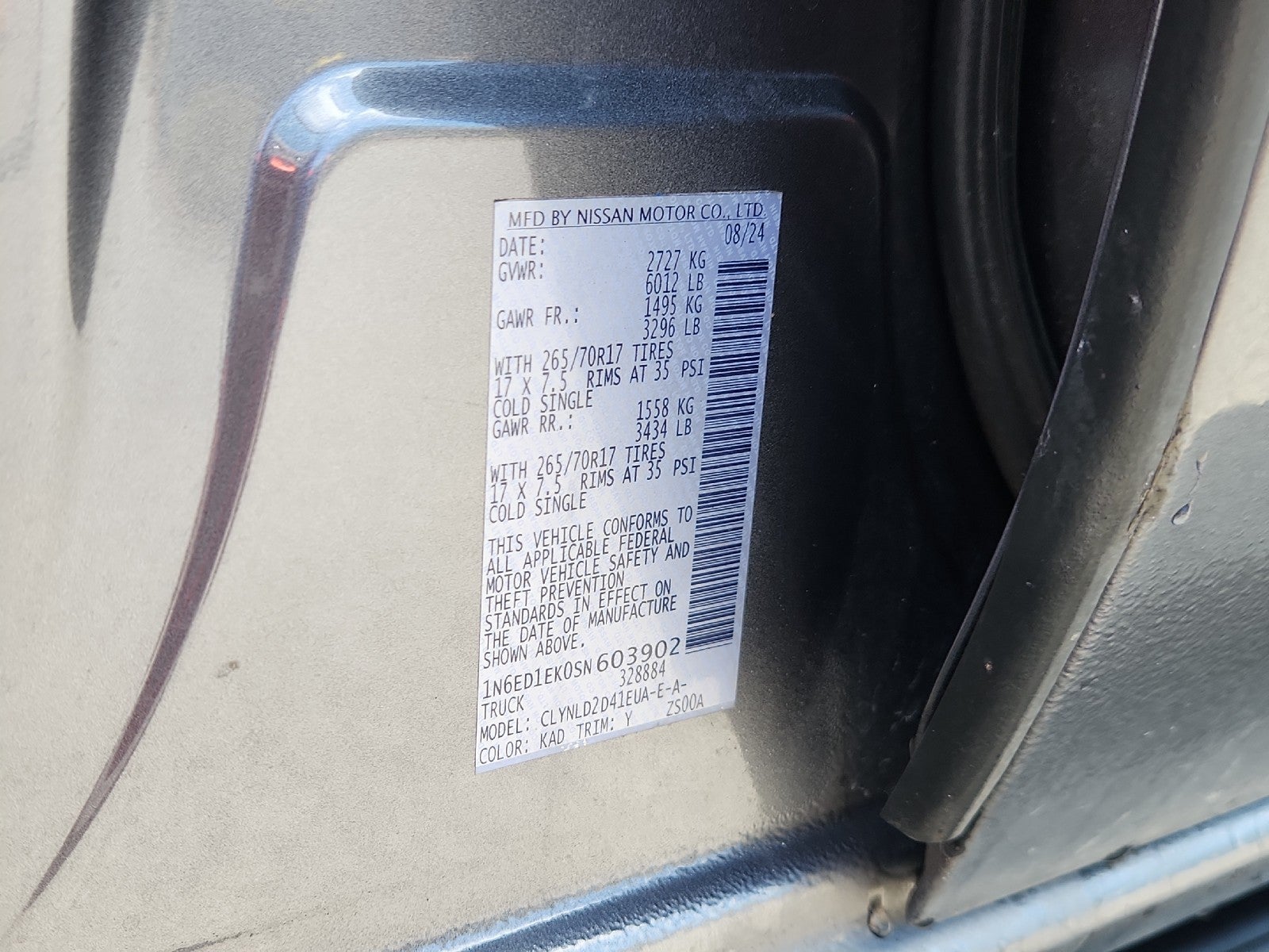 2025 Nissan Frontier Crew Cab PRO-4X®
