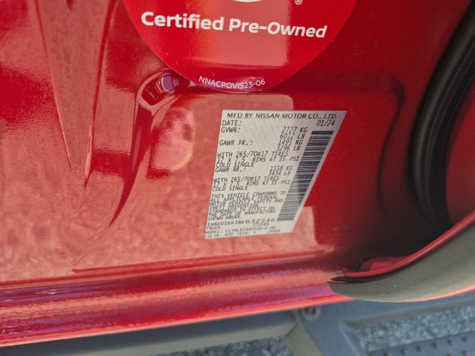 2024 Nissan Frontier Crew Cab PRO-4X®