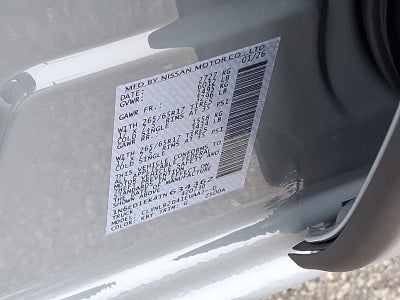 2026 Nissan Frontier Crew Cab SV