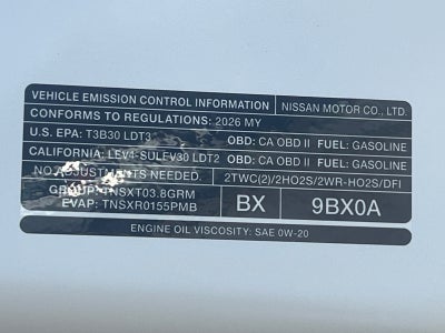 2026 Nissan Frontier Crew Cab PRO-4X®