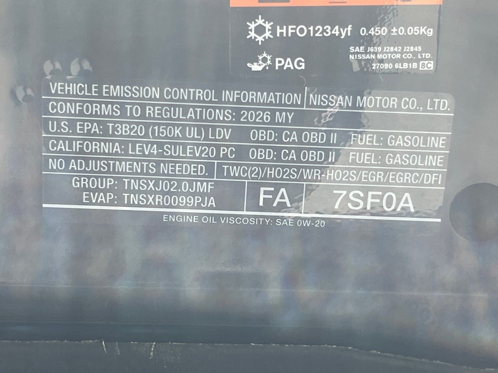 2026 Nissan Sentra SV