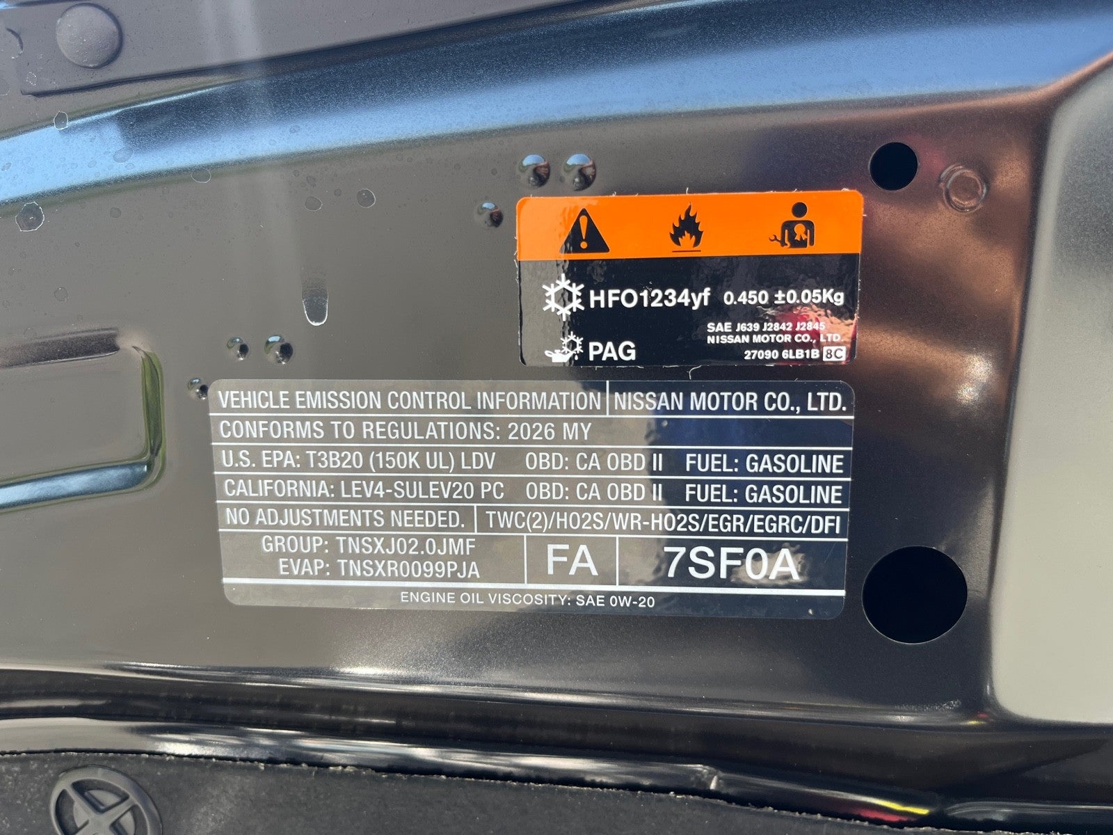 2026 Nissan Sentra SR