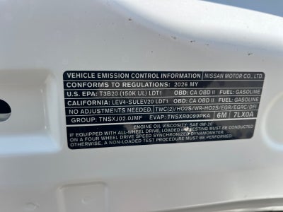 2026 Nissan Kicks S