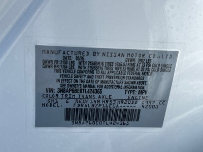 2026 Nissan Kicks S