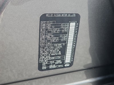 2022 INFINITI QX50 SENSORY