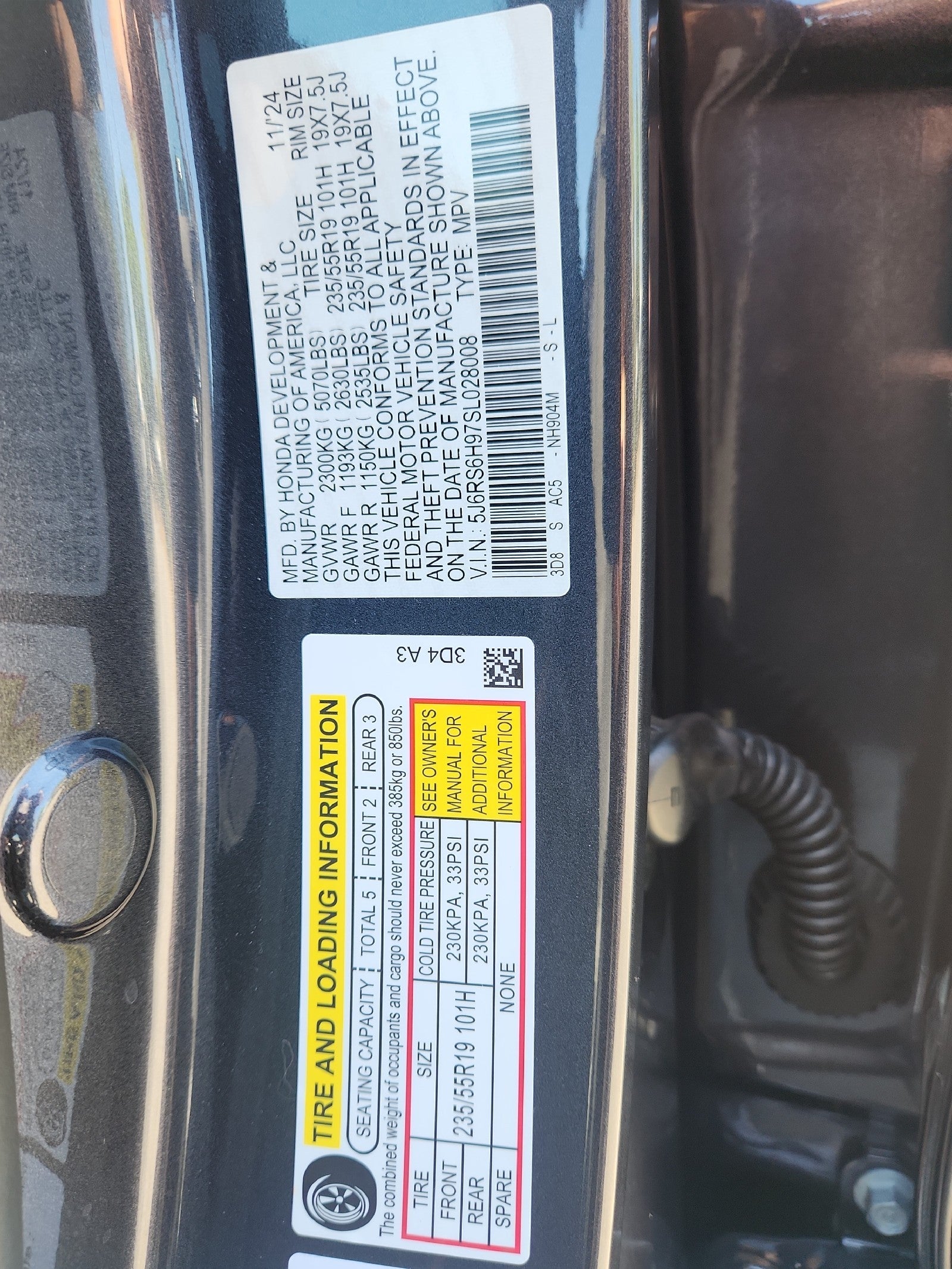2025 Honda CR-V Hybrid Sport Touring
