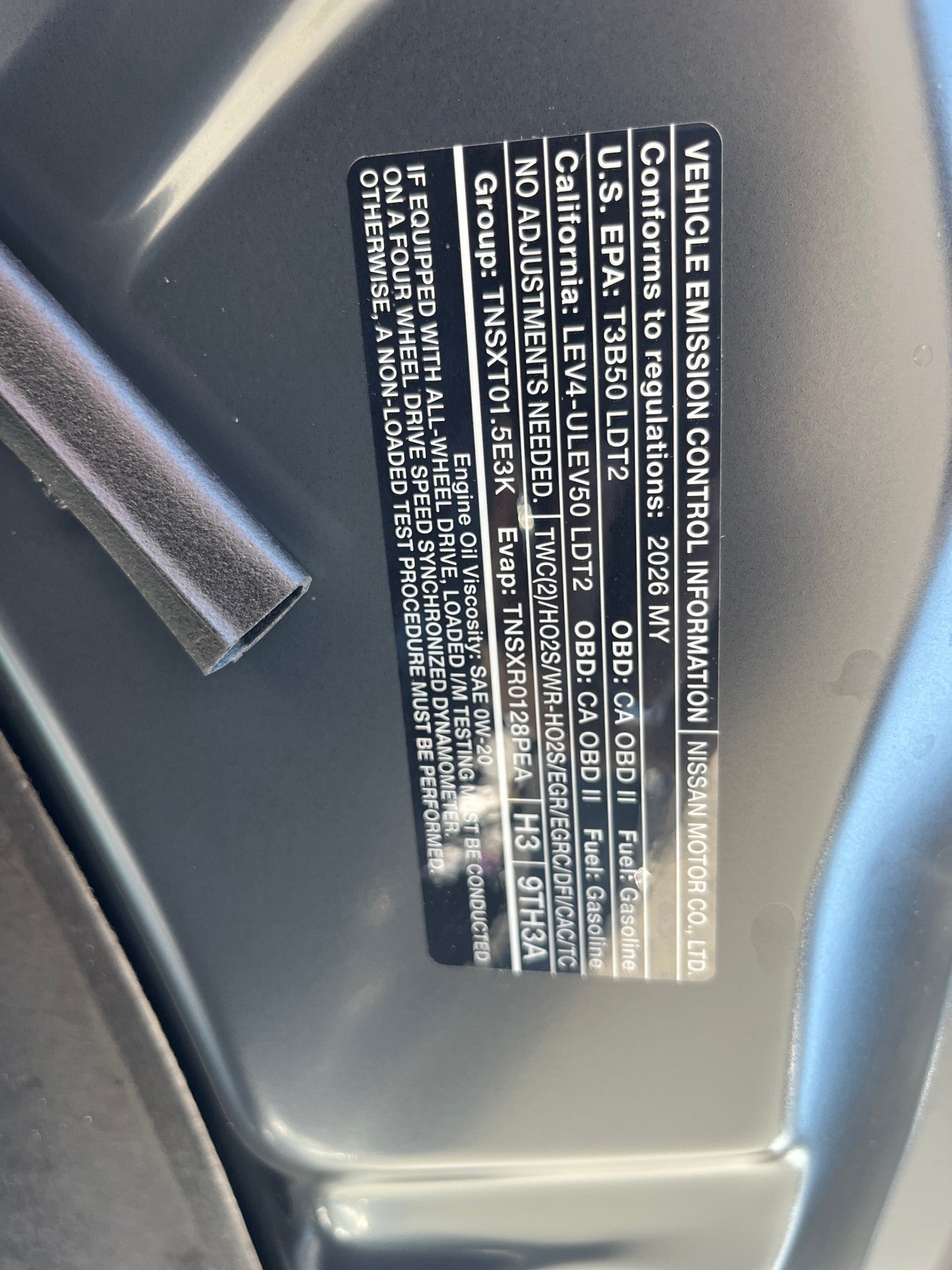 2026 Nissan Rogue Dark Armor™
