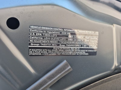 2026 Nissan Rogue SV