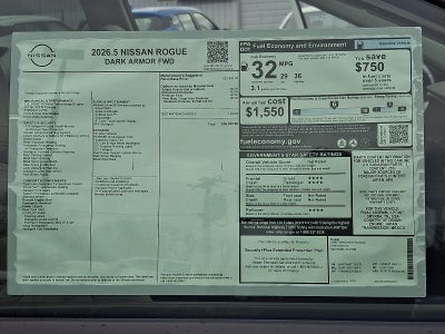 2026 Nissan Rogue Dark Armor™