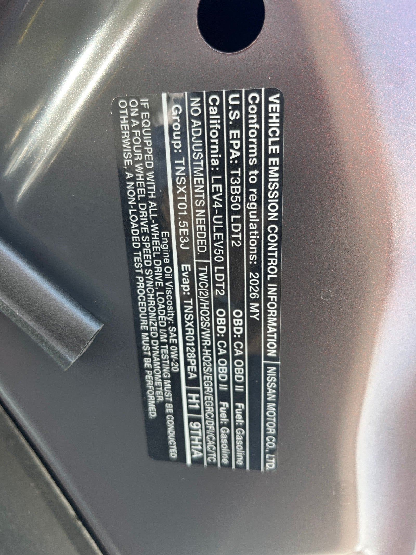 2026 Nissan Rogue Dark Armor™