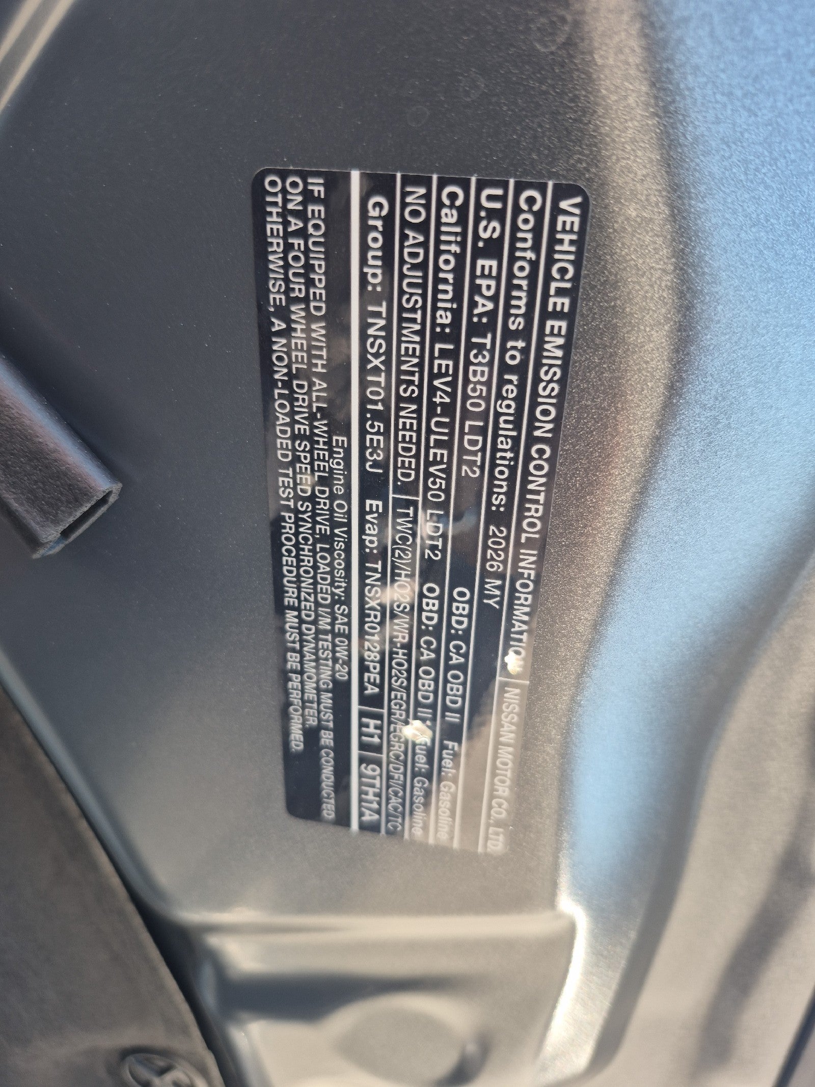 2026 Nissan Rogue Dark Armor™
