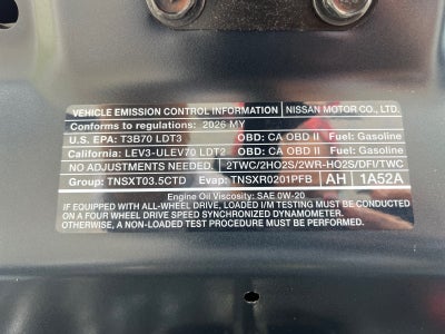 2026 Nissan Pathfinder Rock Creek