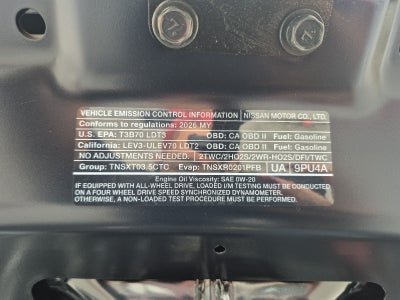 2026 Nissan Pathfinder SV