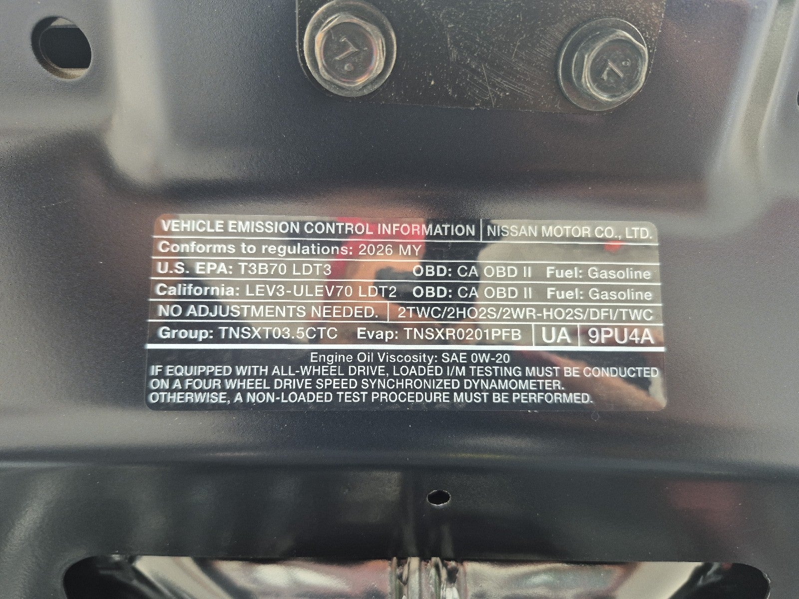 2026 Nissan Pathfinder SV