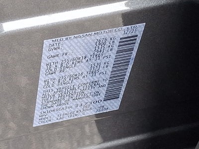 2025 Nissan Pathfinder SL