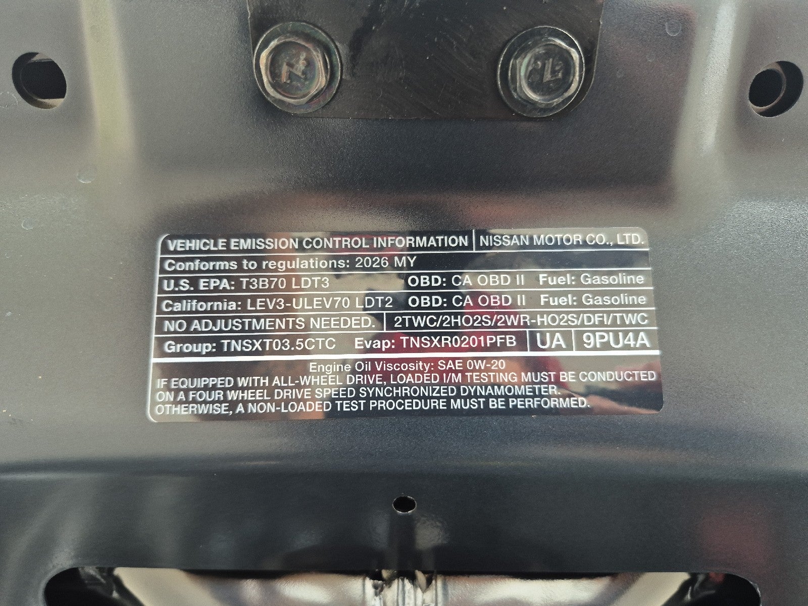 2026 Nissan Pathfinder SL