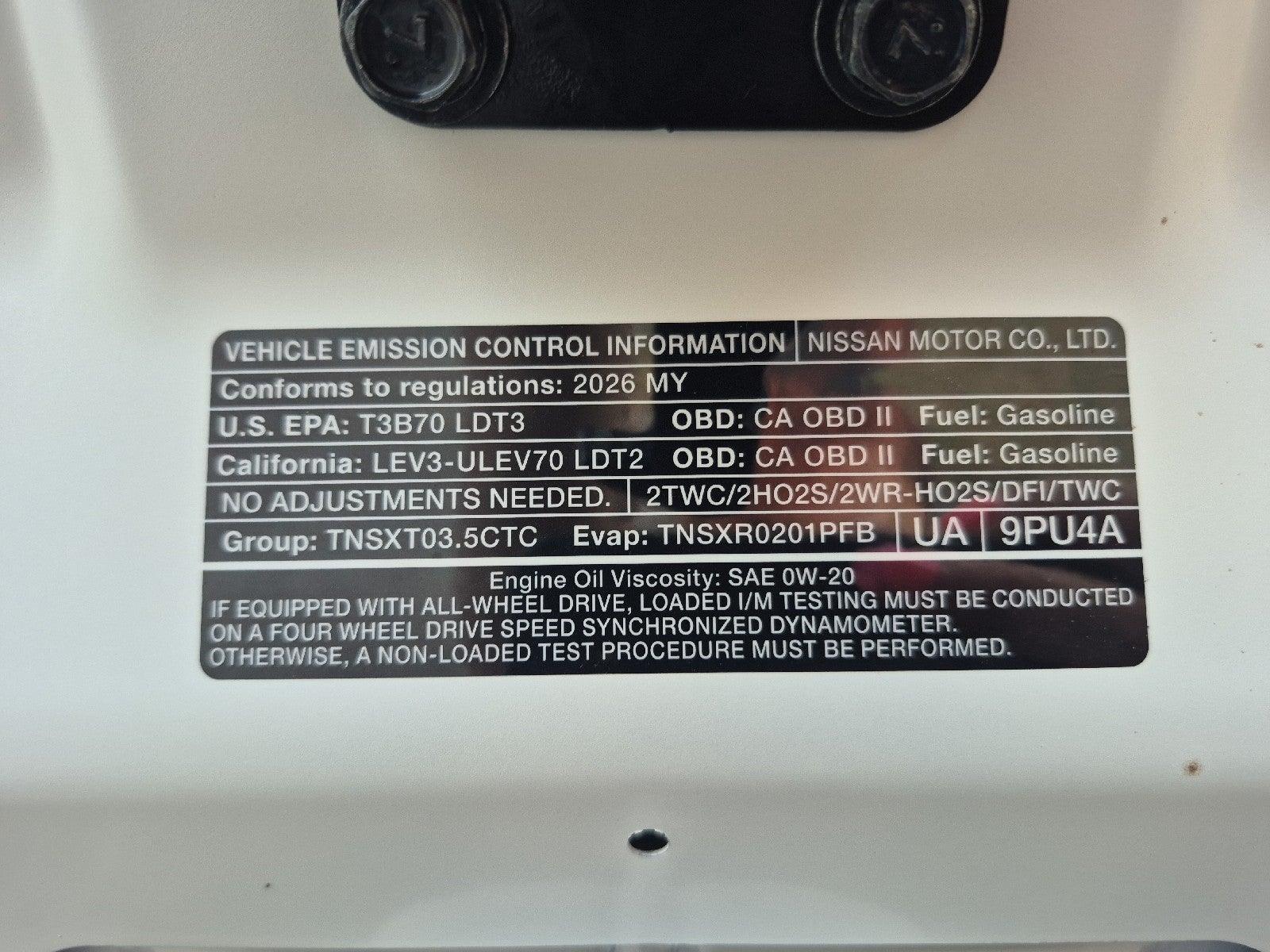 2026 Nissan Pathfinder SL