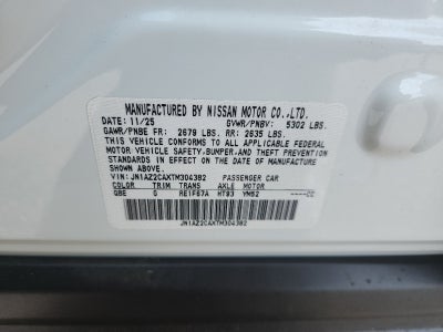 2026 Nissan LEAF SV+