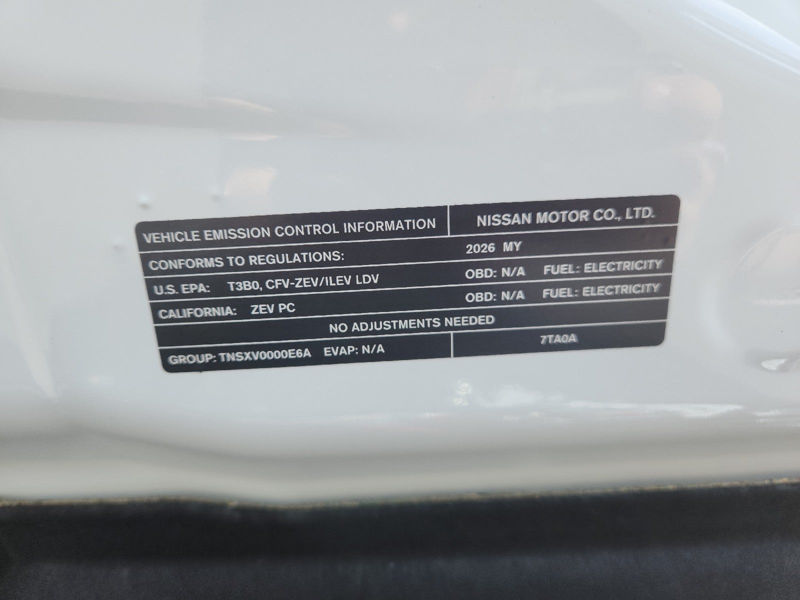 2026 Nissan LEAF SV+