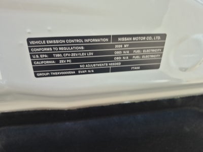 2026 Nissan LEAF Platinum+