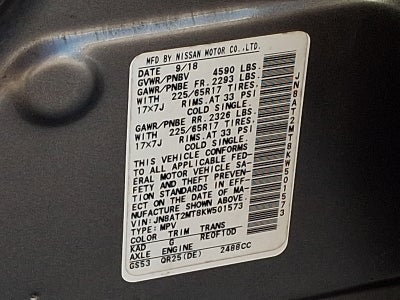 2019 Nissan Rogue SV