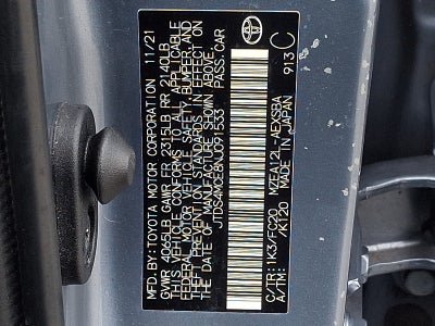 2022 Toyota Corolla SE