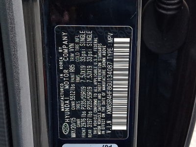 2016 Hyundai Santa Fe Limited