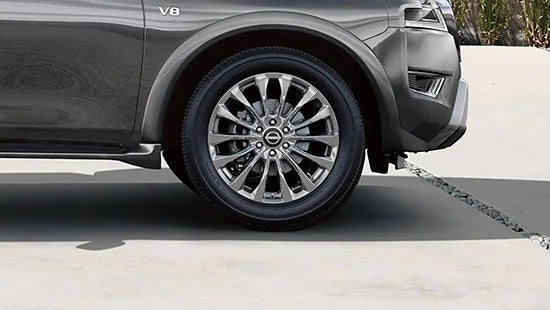 2023 Nissan Armada wheel and tire | Vann York's High Point Nissan in High Point NC