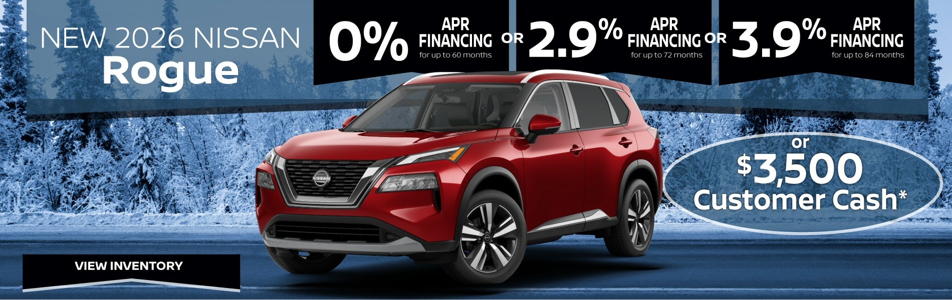 2026 Nissan Rogue Offer