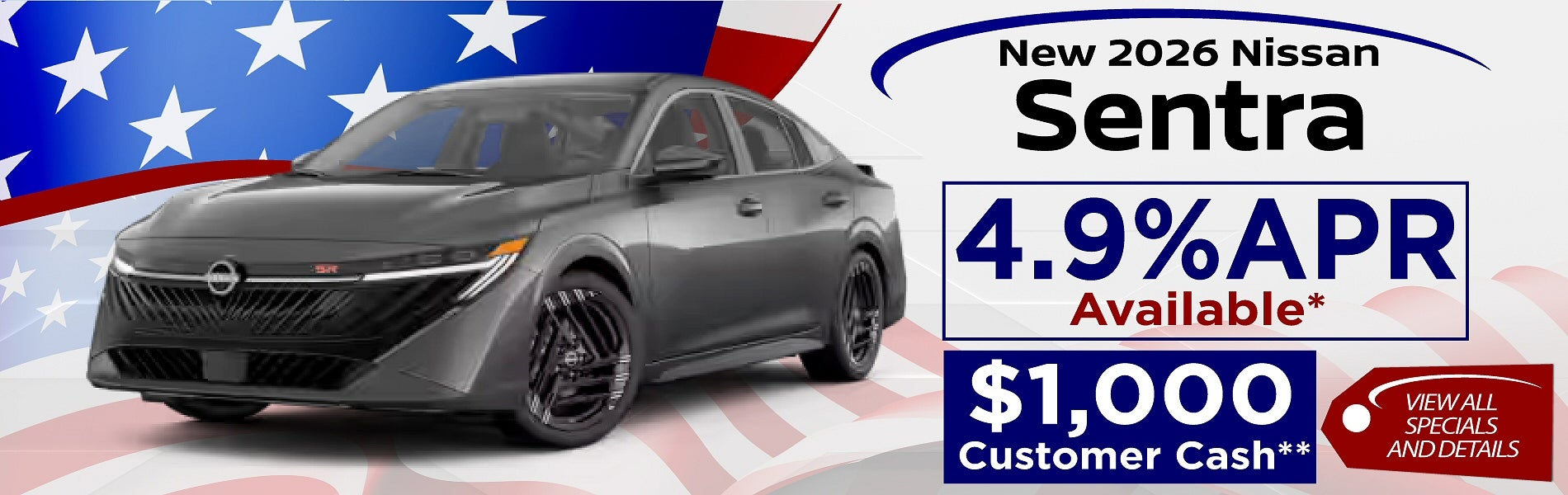 New 2026 Nissan Sentra Special