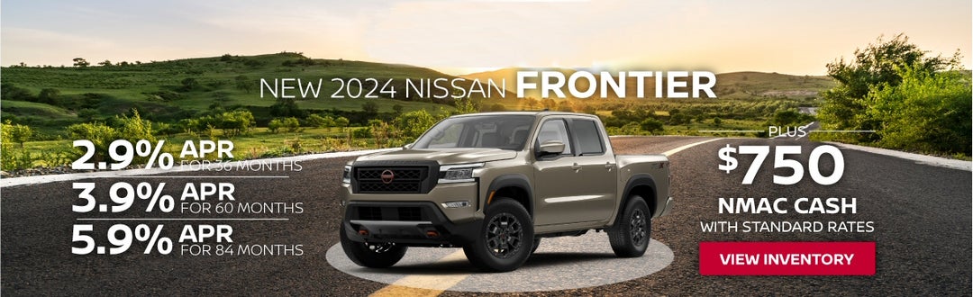 New 2024 Nissan Frontier Offer