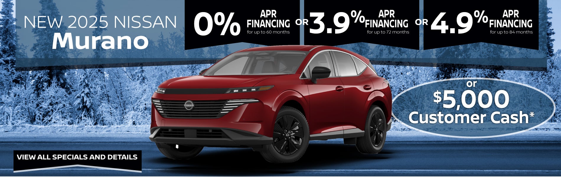 New 2025 Nissan Murano Offer