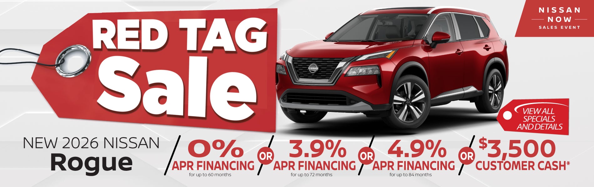 2026 New Nissan Rogue Offer