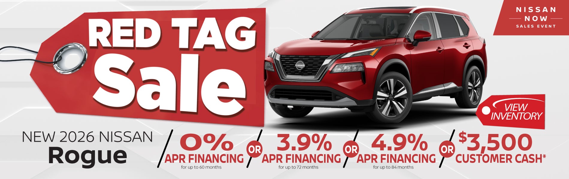 New 2026 Nissan Rogue Offer