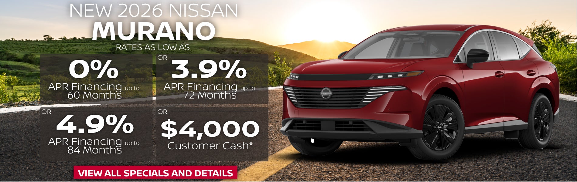 New 2025 Nissan Murano Offer