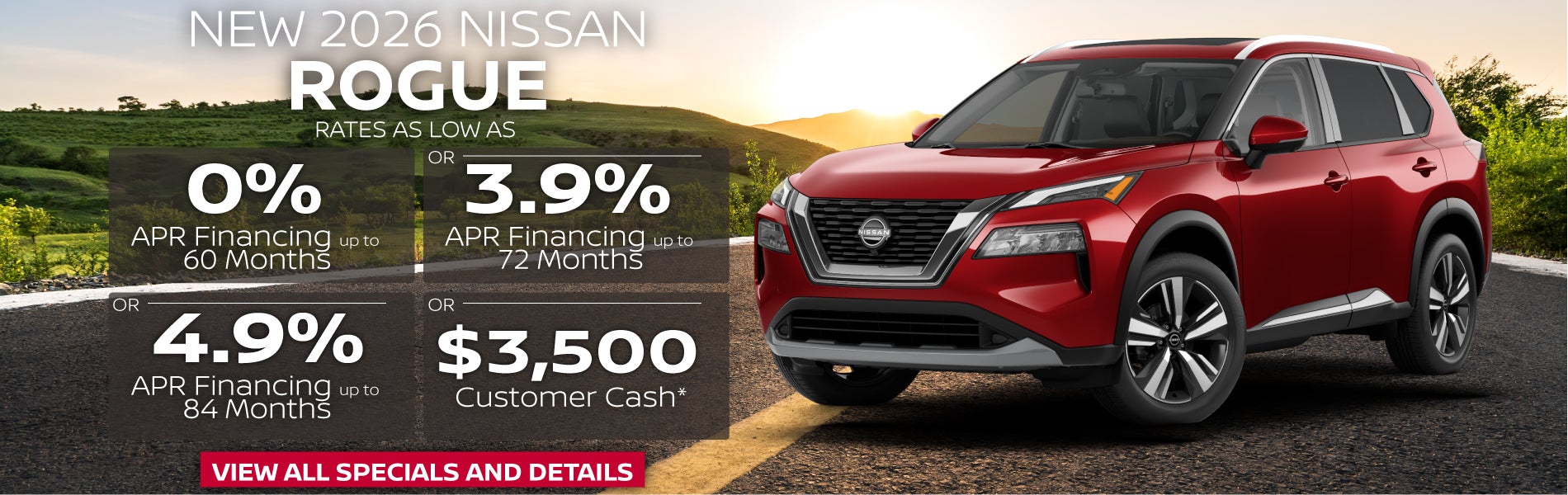 2026 New Nissan Rogue Offer