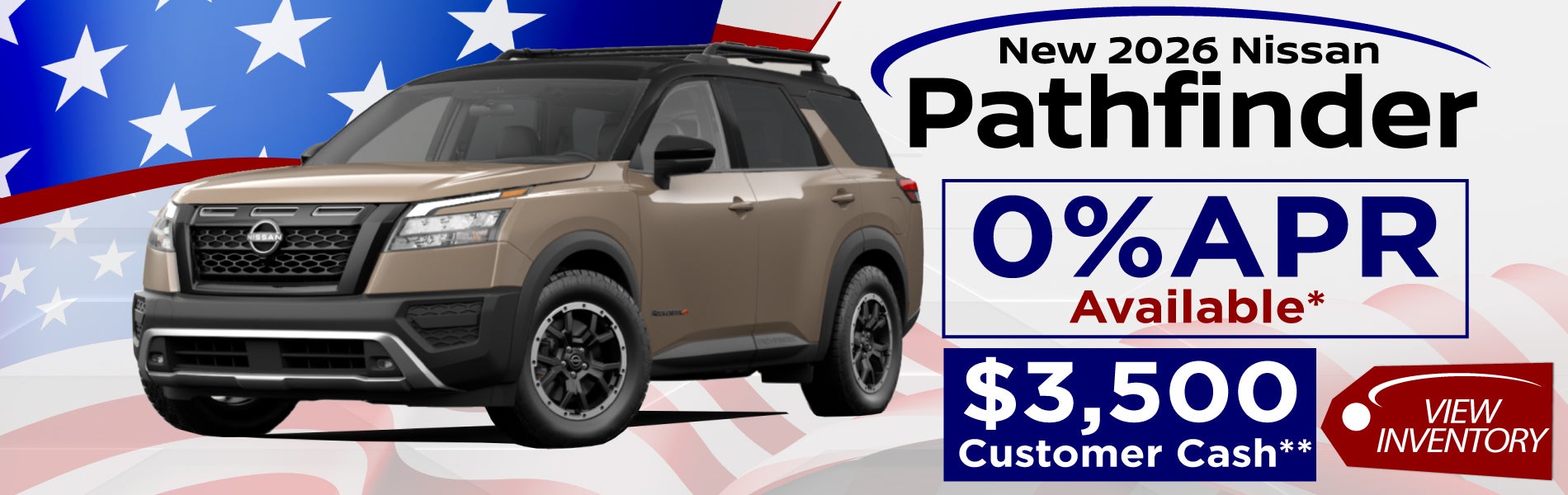 New 2026 Nissan Pathfinder Offer